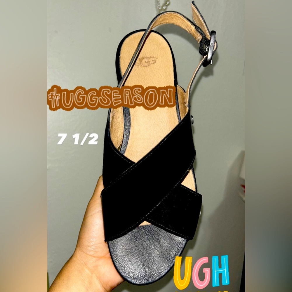 UGG women ankle straps sandals